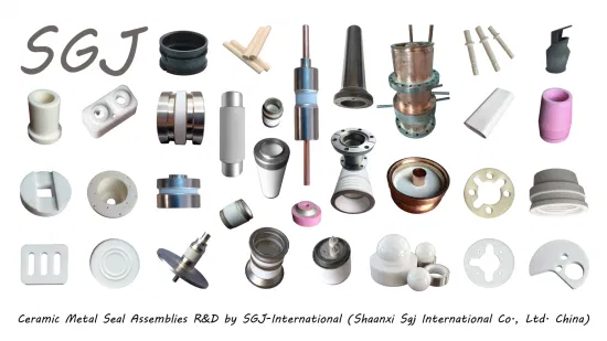 Sgj Mo-Mn Metalized and Nickel-Plated Alumina Ceramic Insulator Charging Station Connector